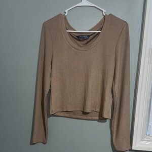 ▫️Primark Tan Long Sleeve Blouse